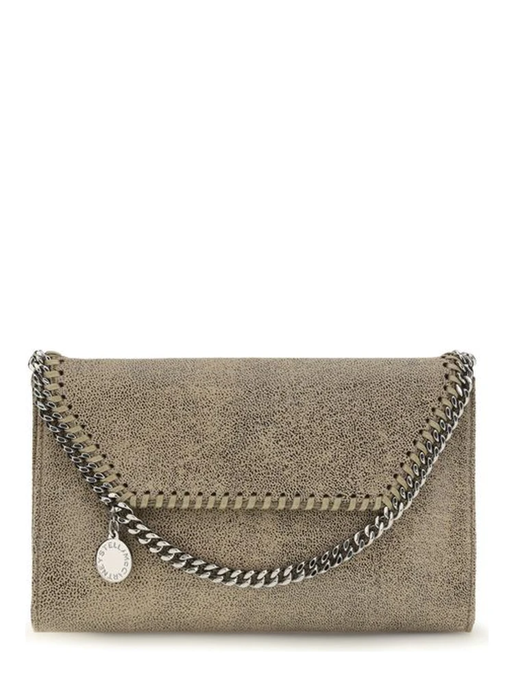 Gray Polyester Shoulder Bag