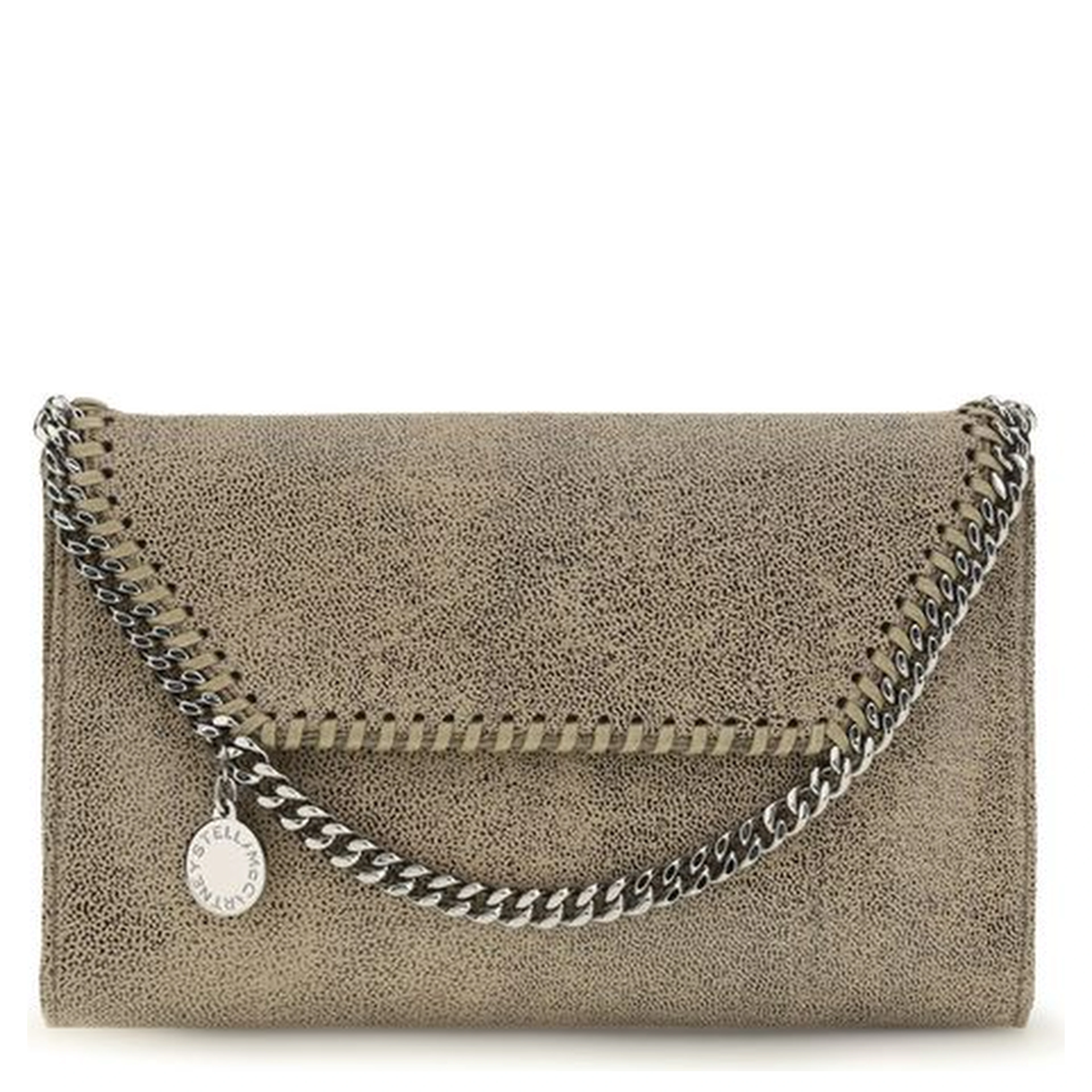 Gray Polyester Shoulder Bag
