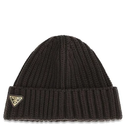 Brown Wool Oves Aries Beanie