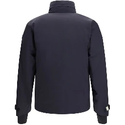 Blue Polyamide Shell Jacket