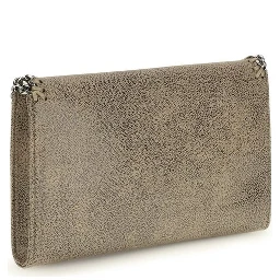 Gray Polyester Shoulder Bag