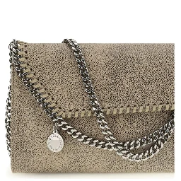 Gray Polyester Shoulder Bag