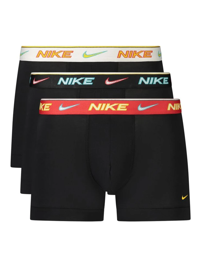 Black Cotton Men's Boxer