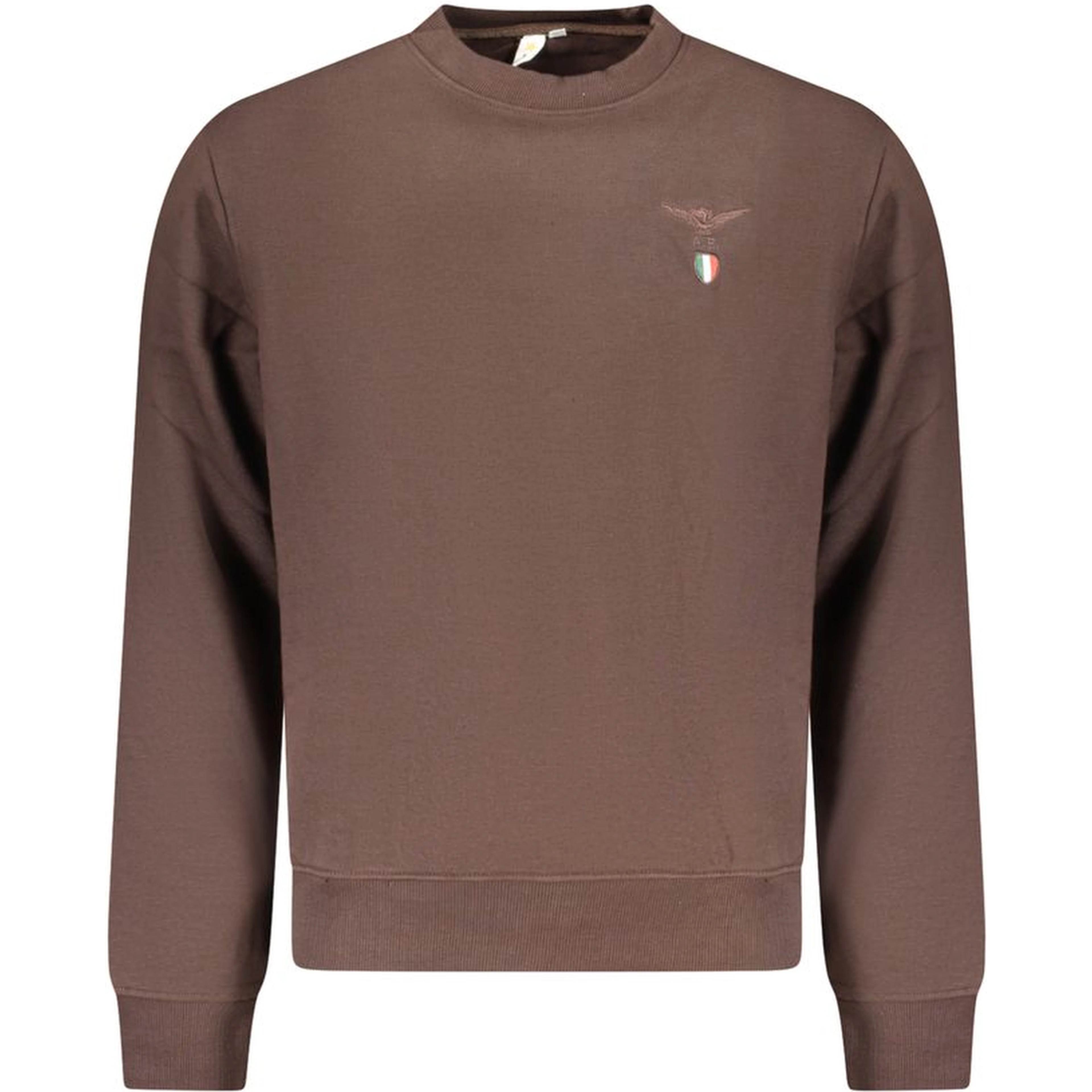 Brown Cotton Men's Sweatshirt