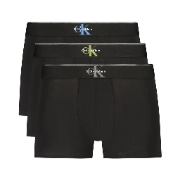 Black Cotton Men's Boxer