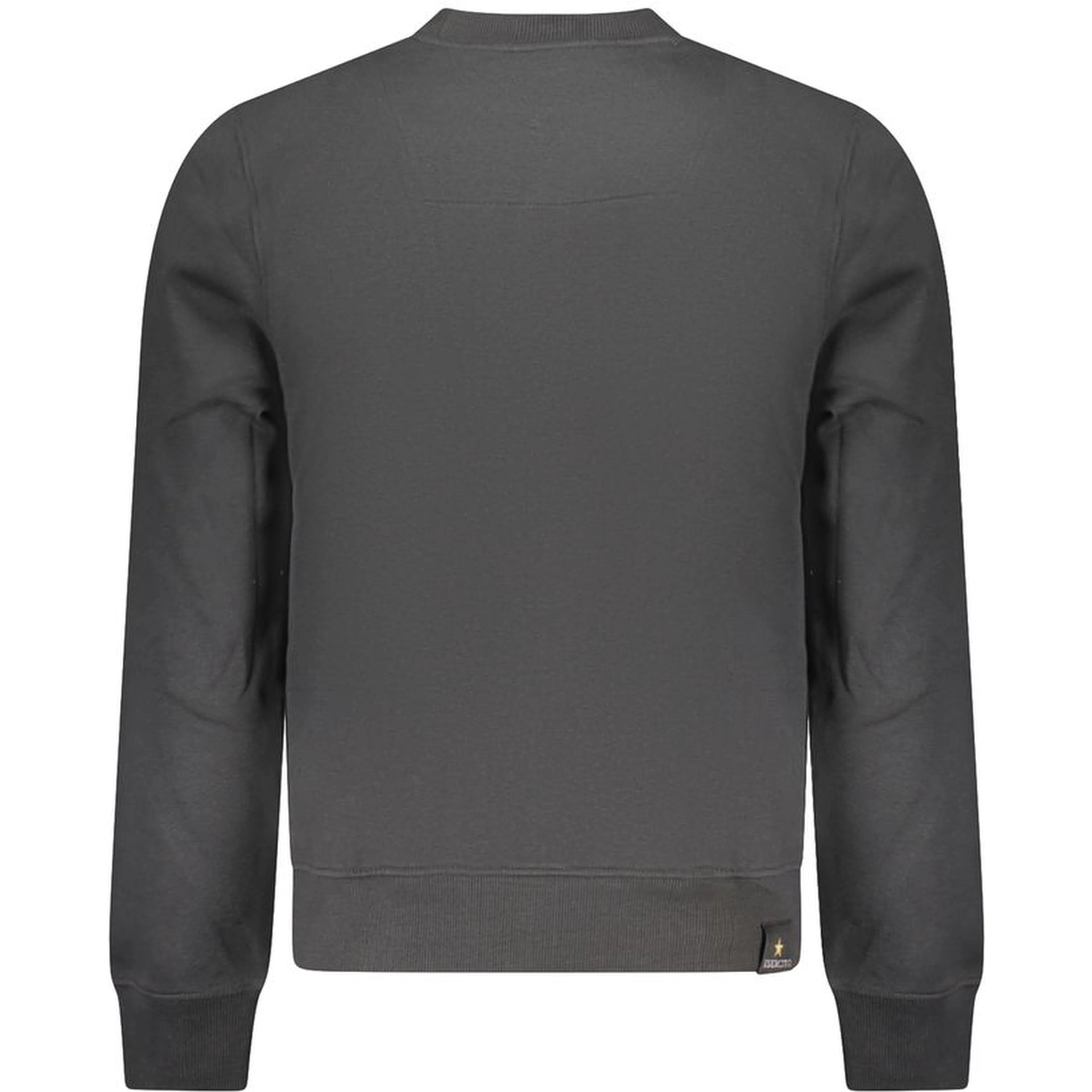 Black Cotton Men's Sweatshirt