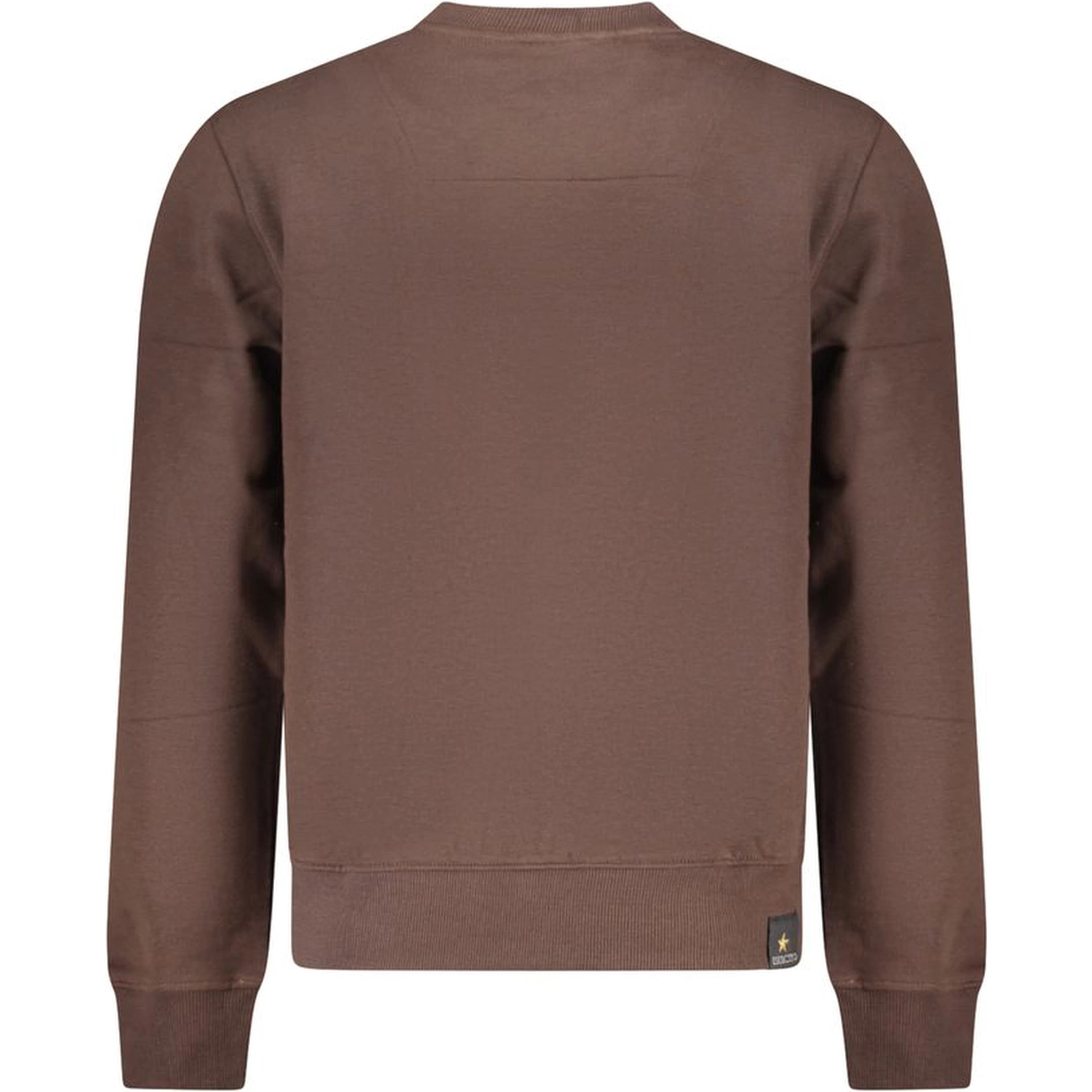 Brown Cotton Men's Sweatshirt