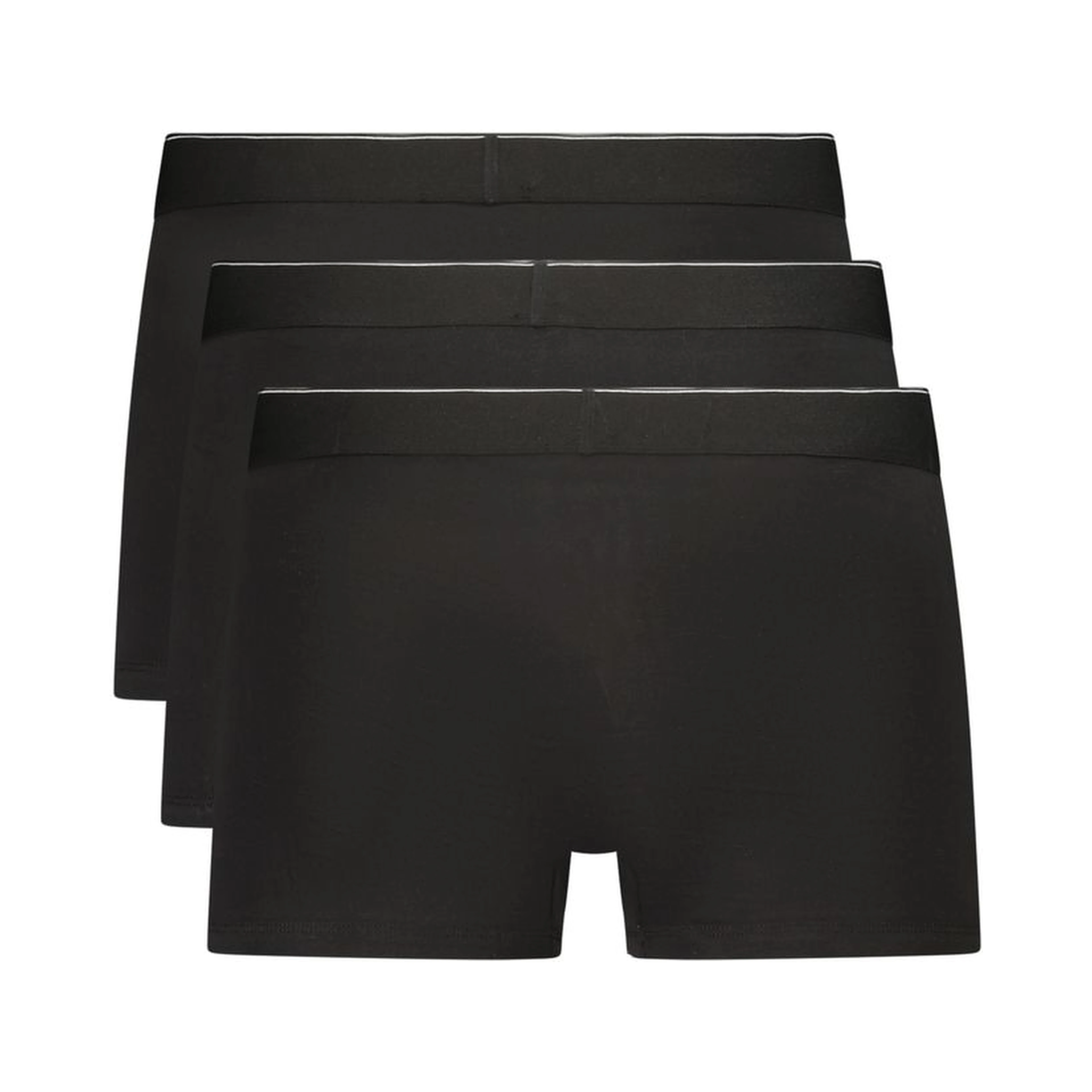 Black Cotton Men's Boxer
