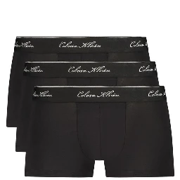Black Cotton Men's Boxer