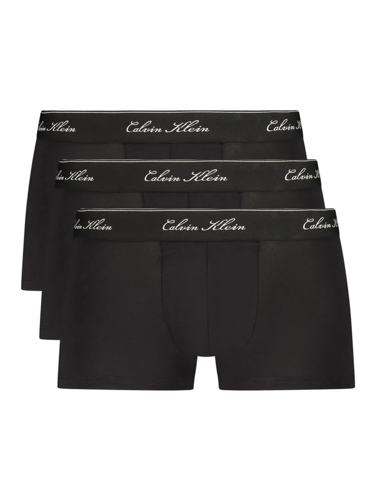 Black Cotton Men's Boxer