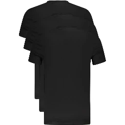 Black Cotton Men's Undershirt