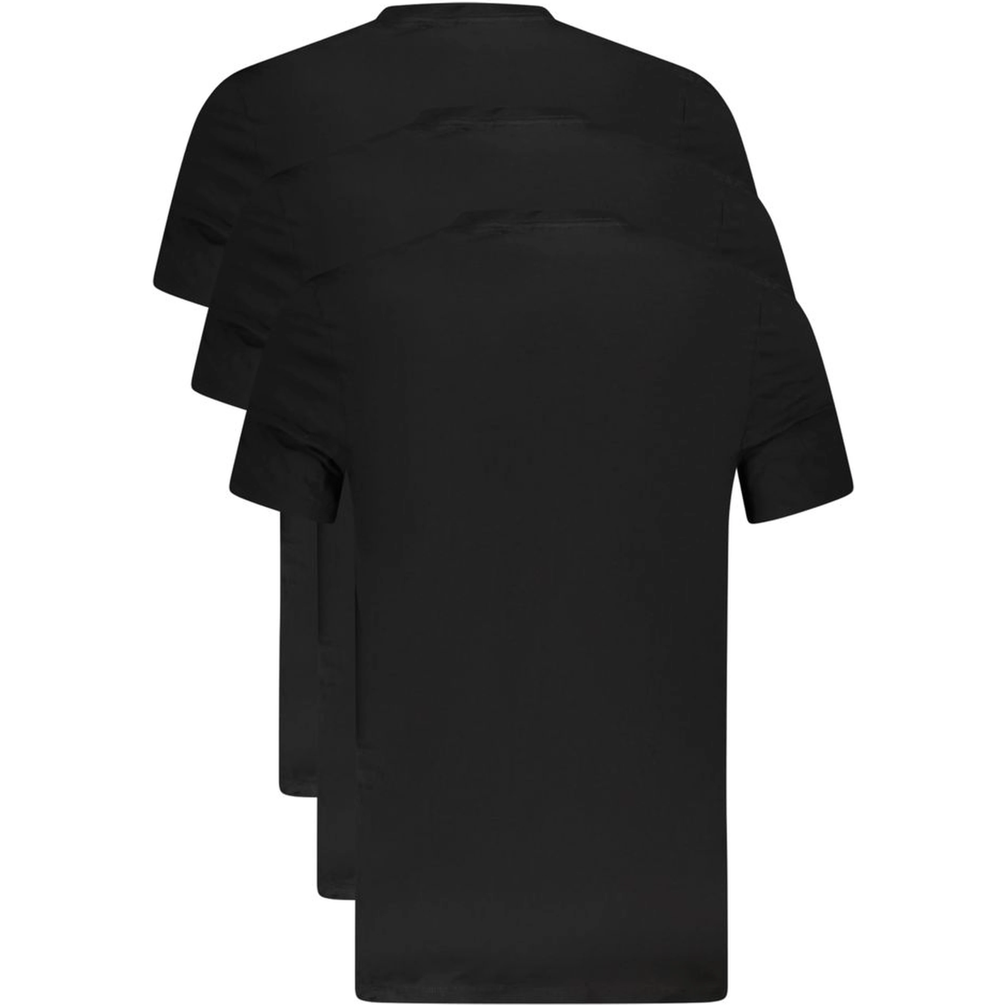 Black Cotton Men's Undershirt
