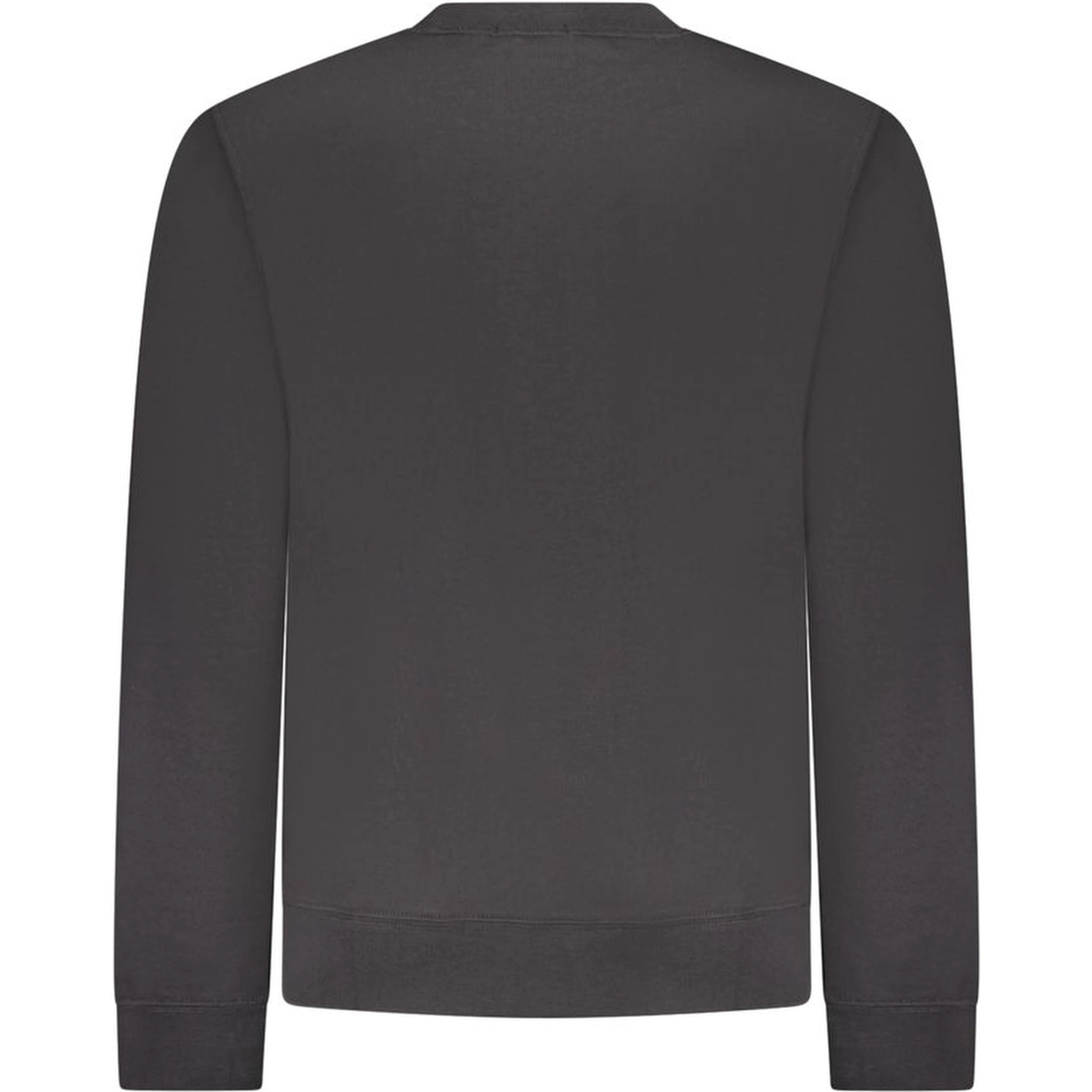 Black Cotton Menswear Sweatshirt