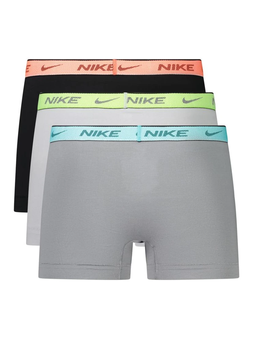 Gray Cotton Men's Boxer