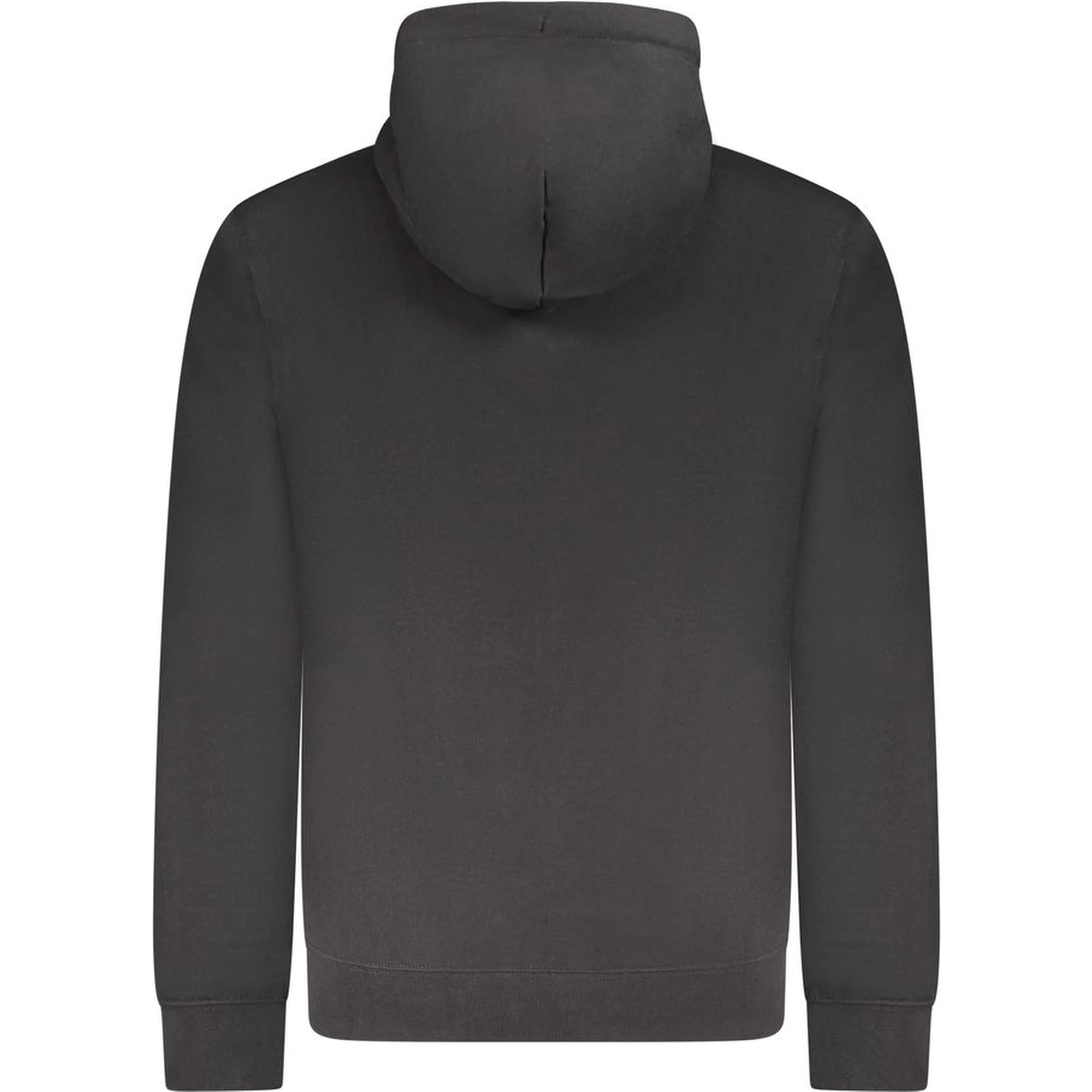 Black Cotton Menswear Hoodie