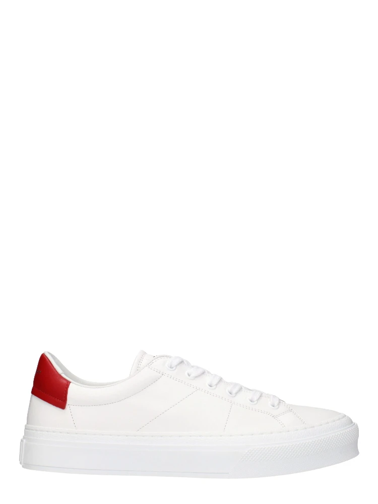 White Leather Sneakers