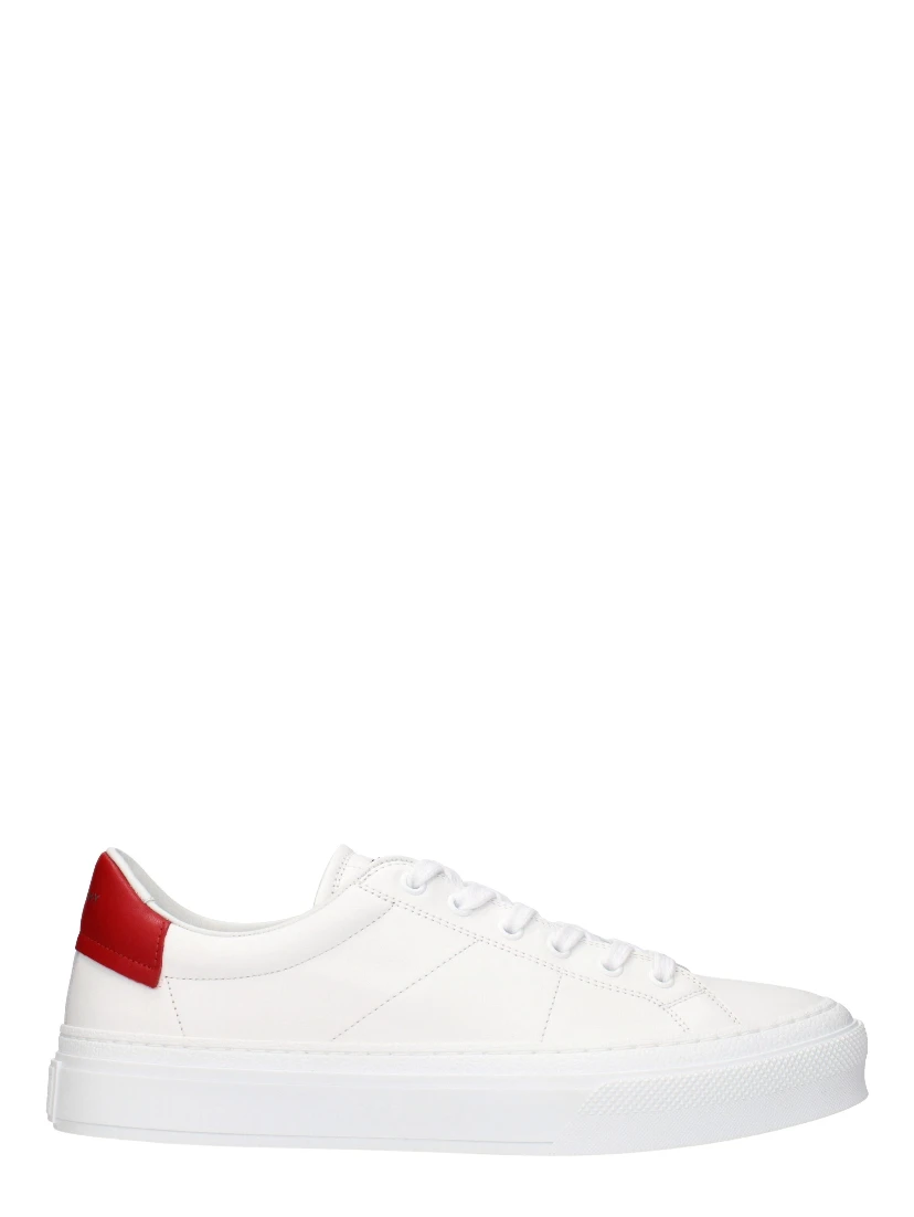 White Leather Sneakers