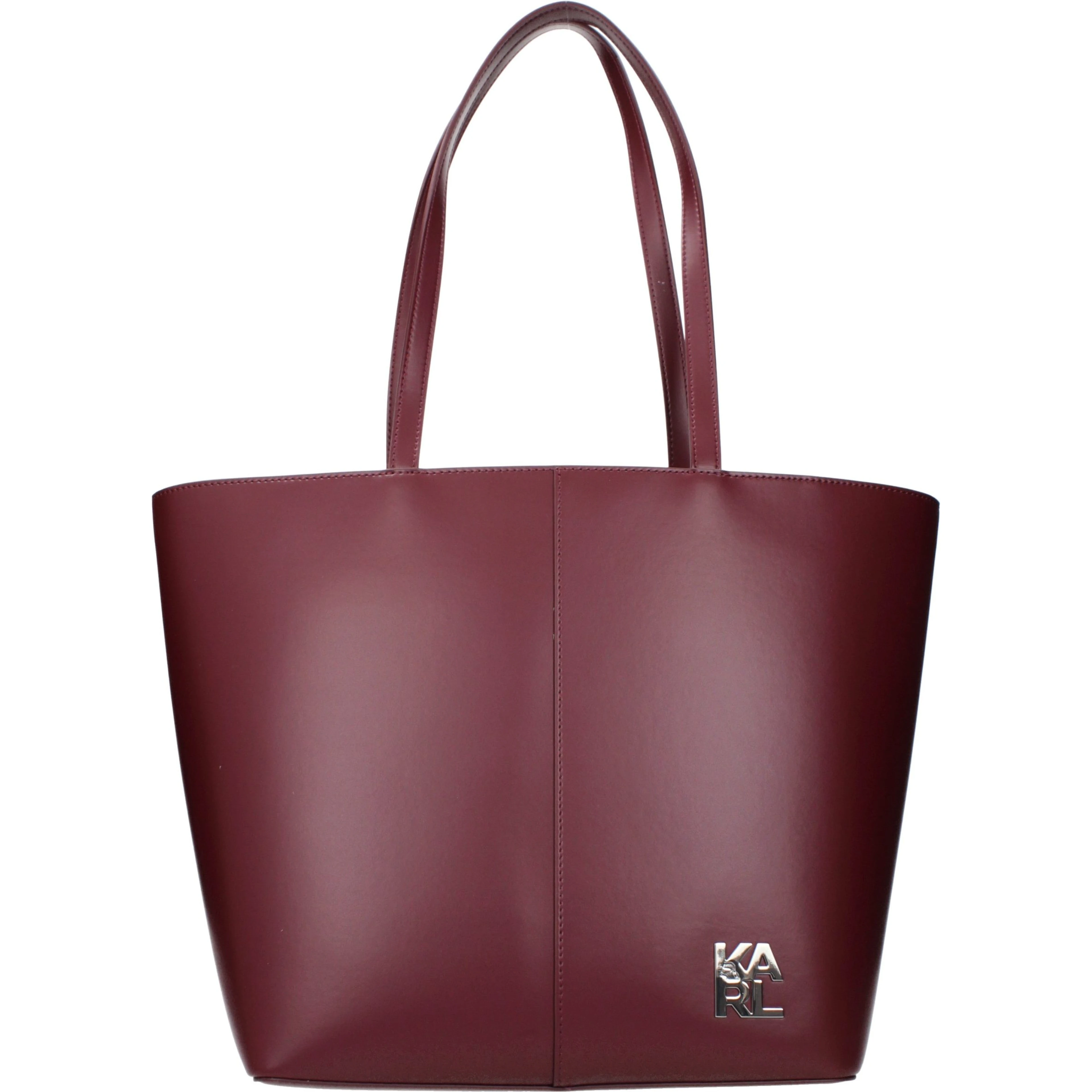 Red Polyethylene Shoulder Bag