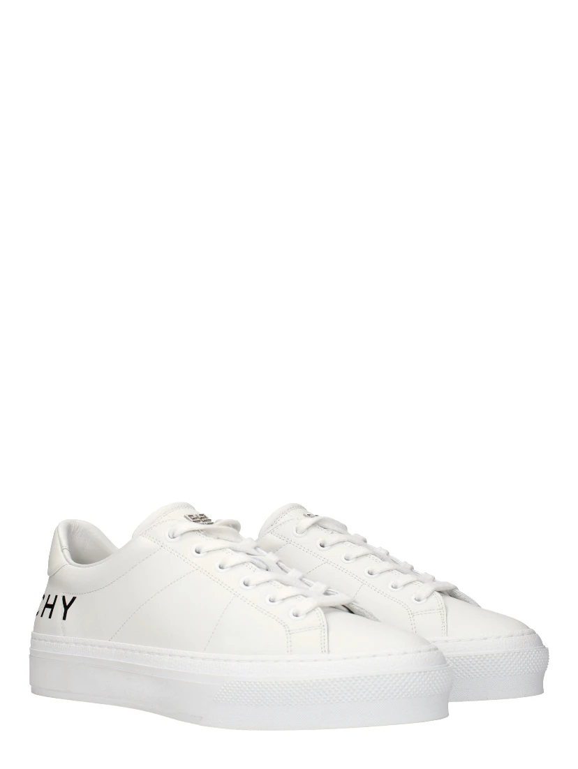 White Leather Sneakers