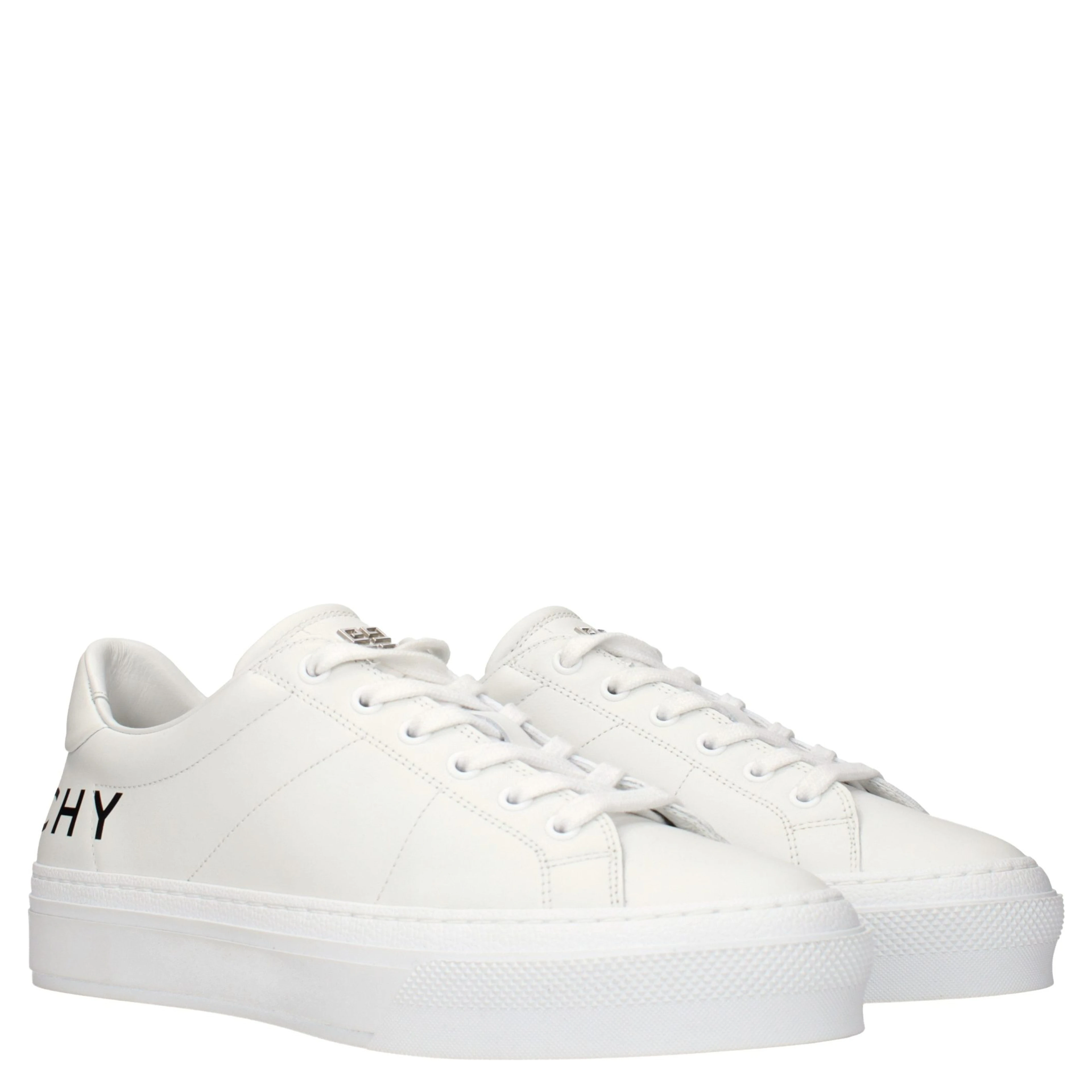 White Leather Sneakers