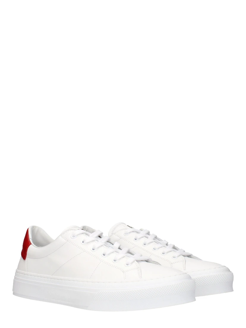 White Leather Sneakers