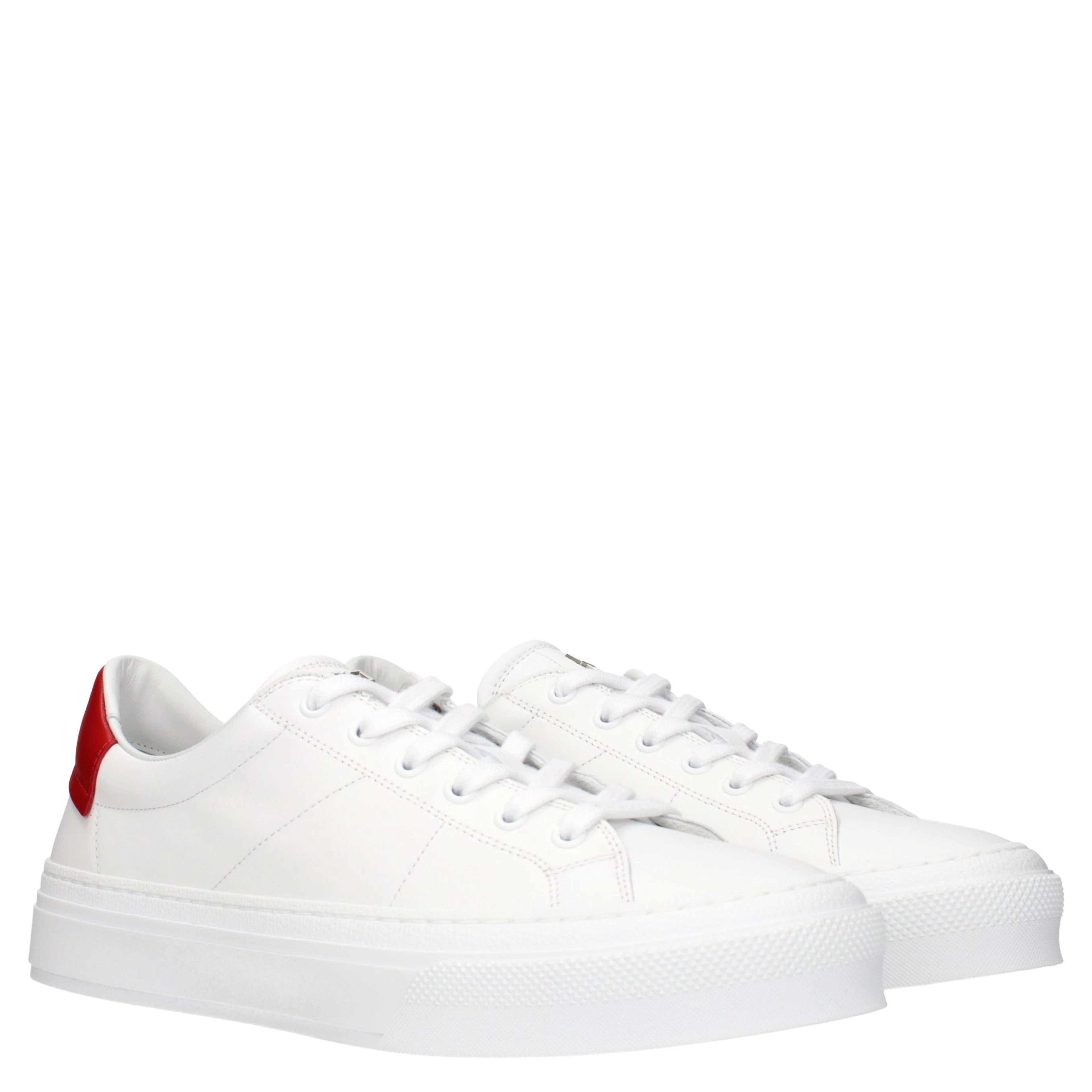 White Leather Sneakers