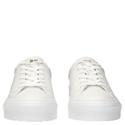White Leather Sneakers