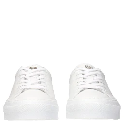 White Leather Sneakers