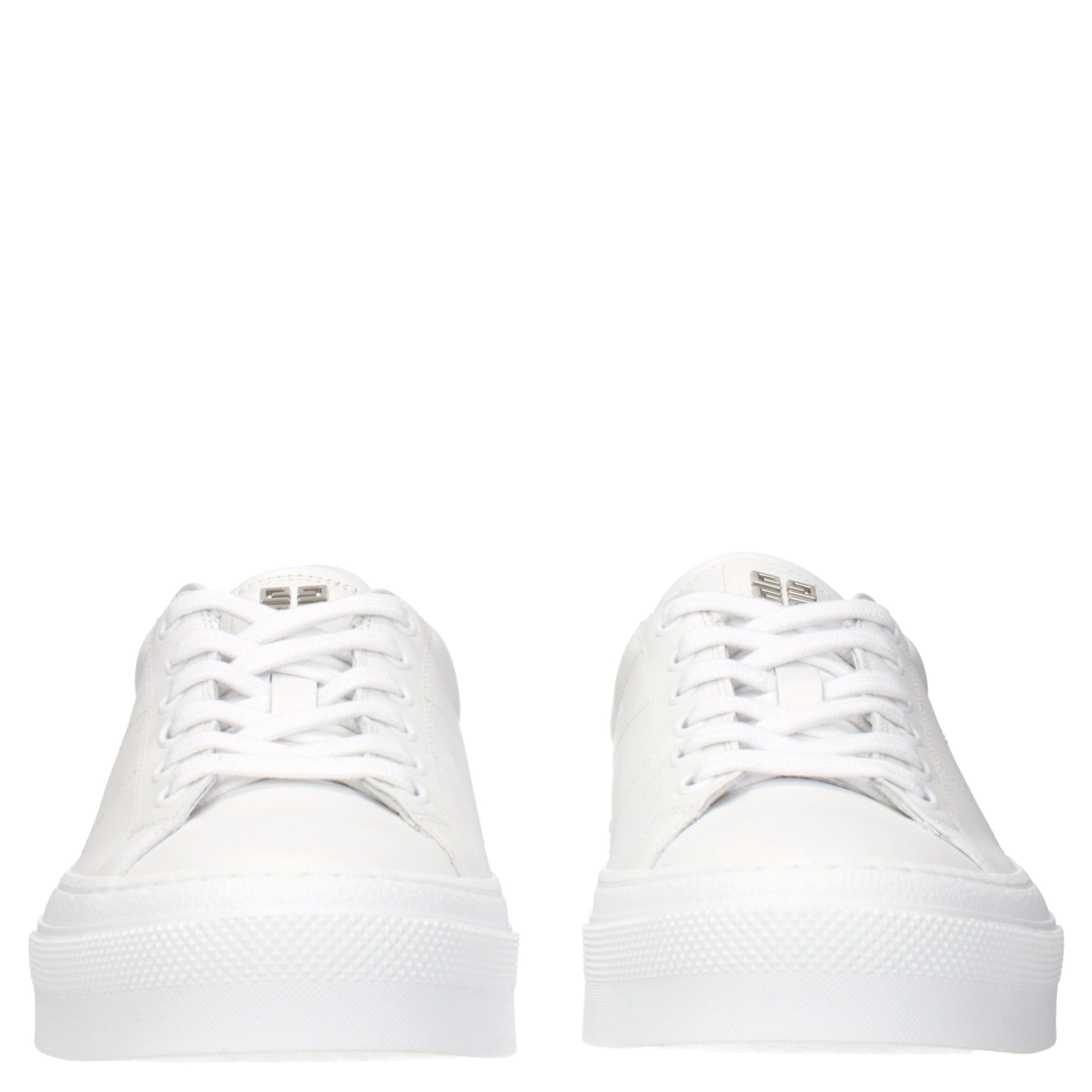 White Leather Sneakers