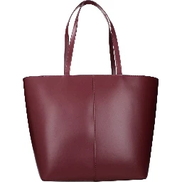 Red Polyethylene Shoulder Bag