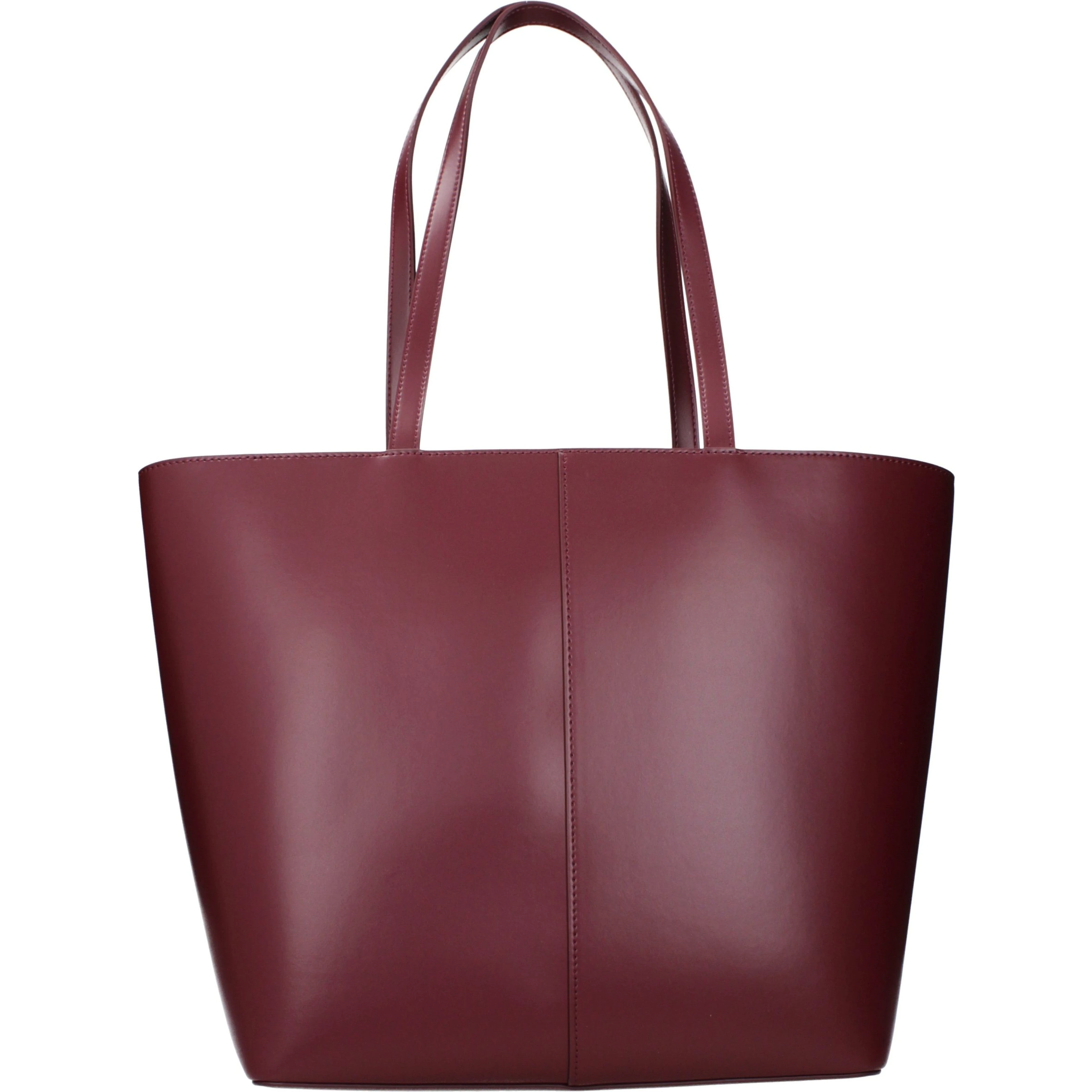 Red Polyethylene Shoulder Bag