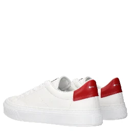White Leather Sneakers