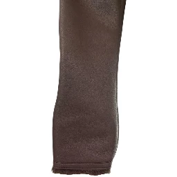 Brown Polyester Women Jacket