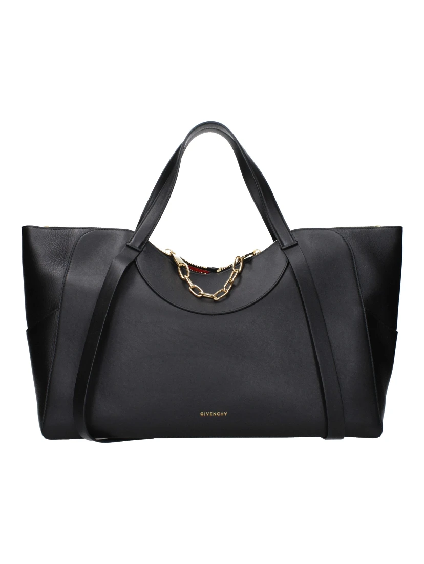 Black Leather Handbag