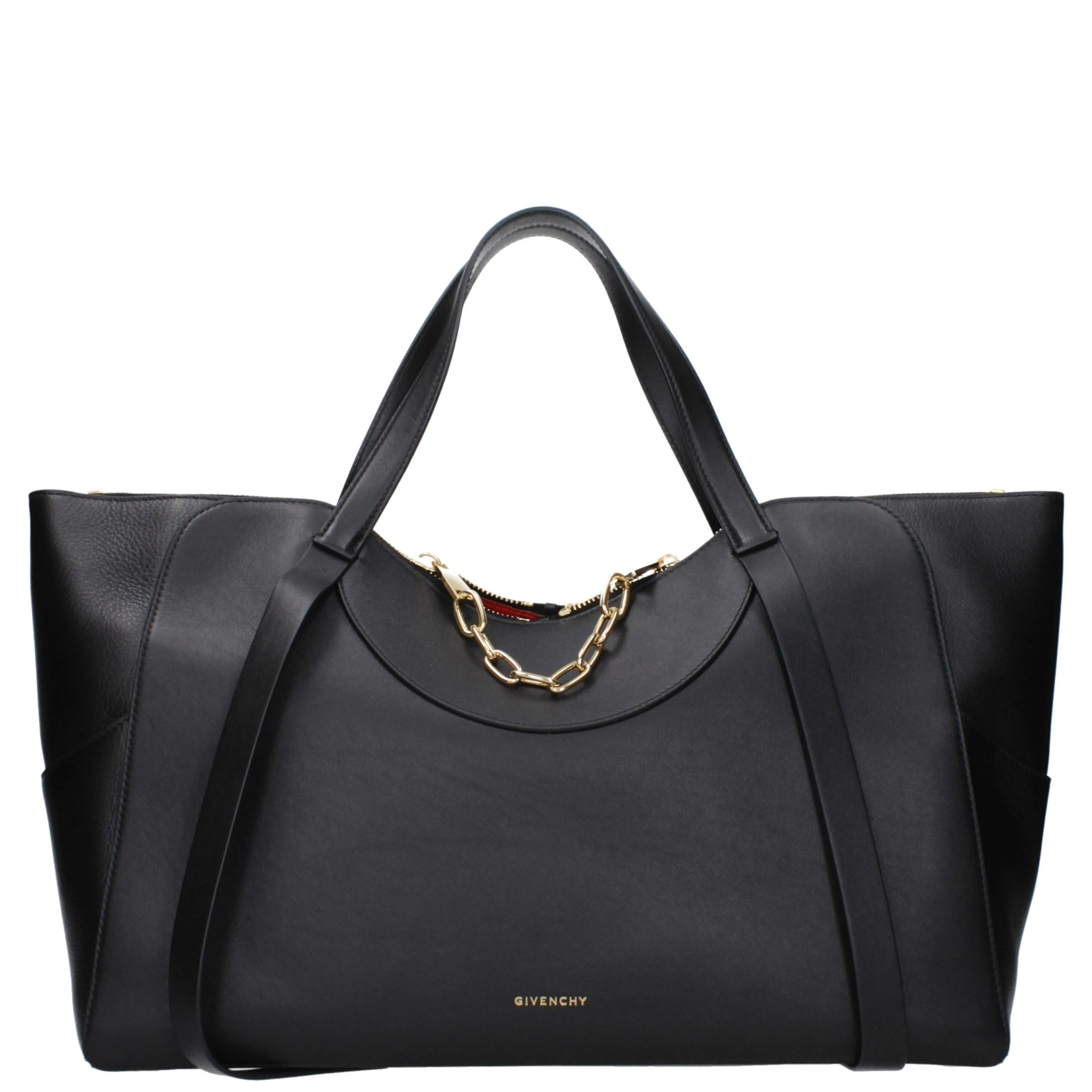 Black Leather Handbag