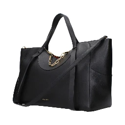 Black Leather Handbag