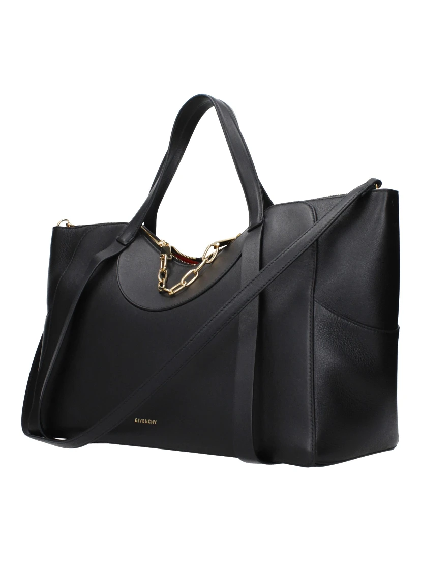 Black Leather Handbag