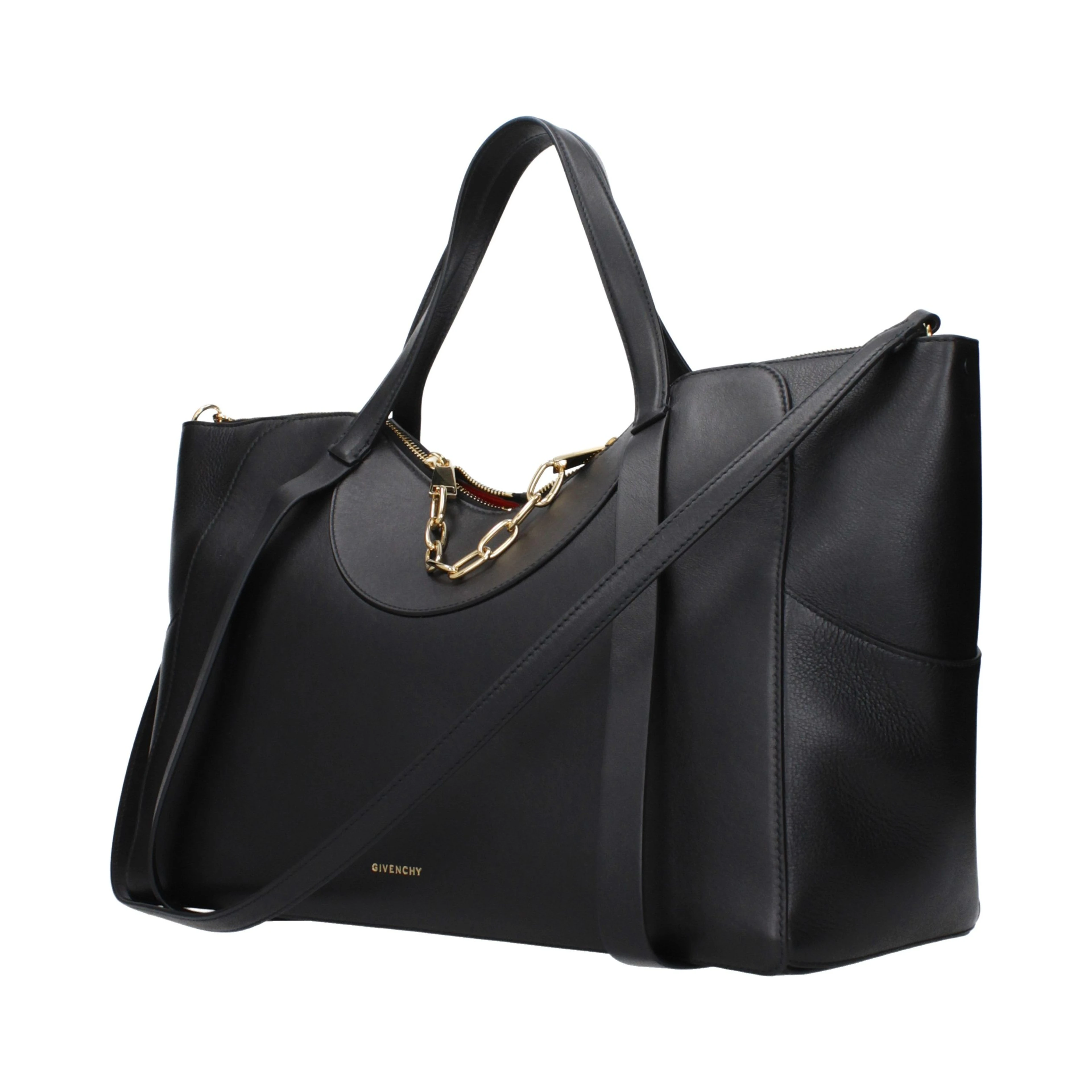 Black Leather Handbag