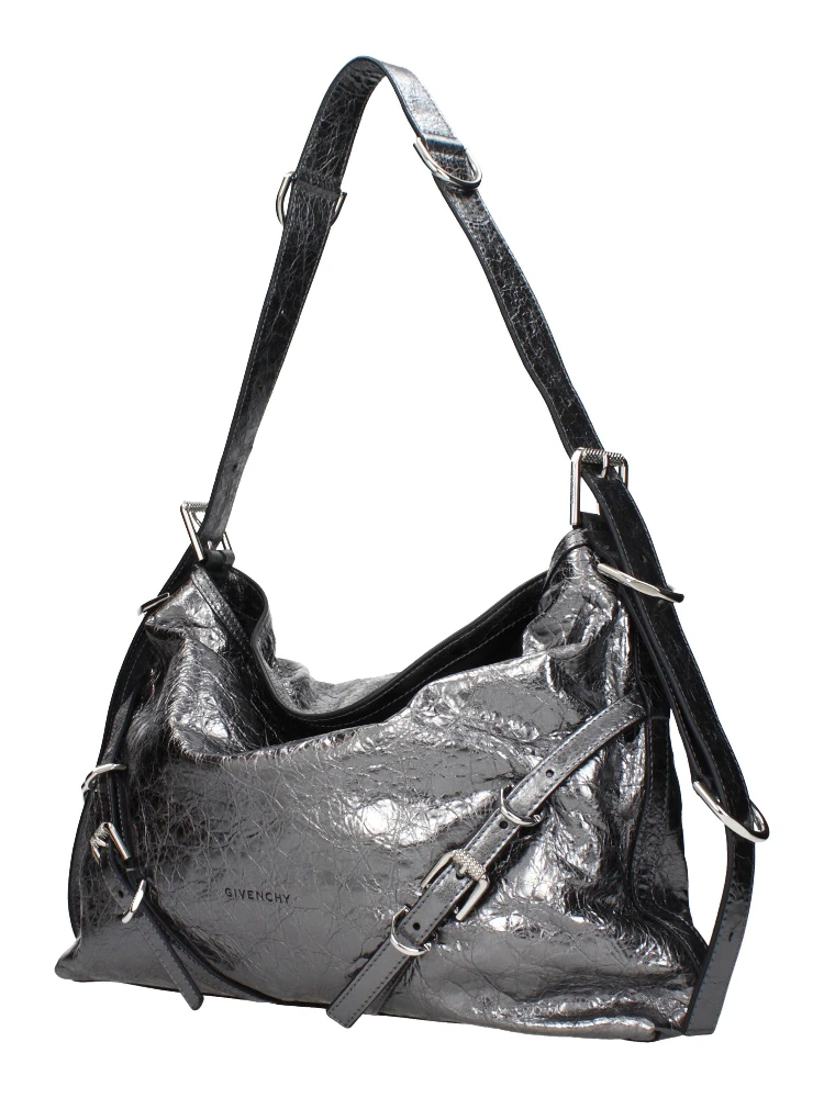 Gray Leather Shoulder Bag alternative