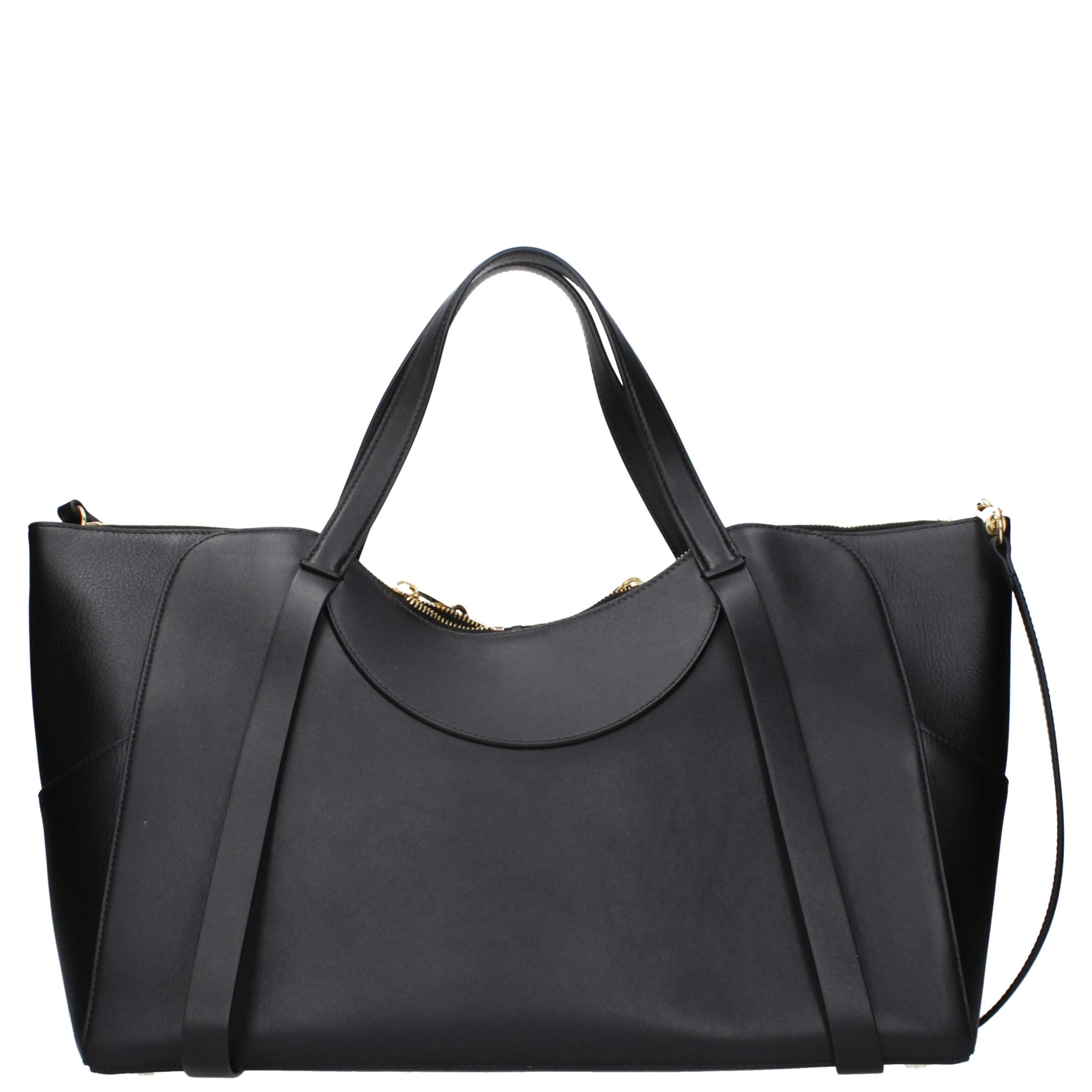 Black Leather Handbag