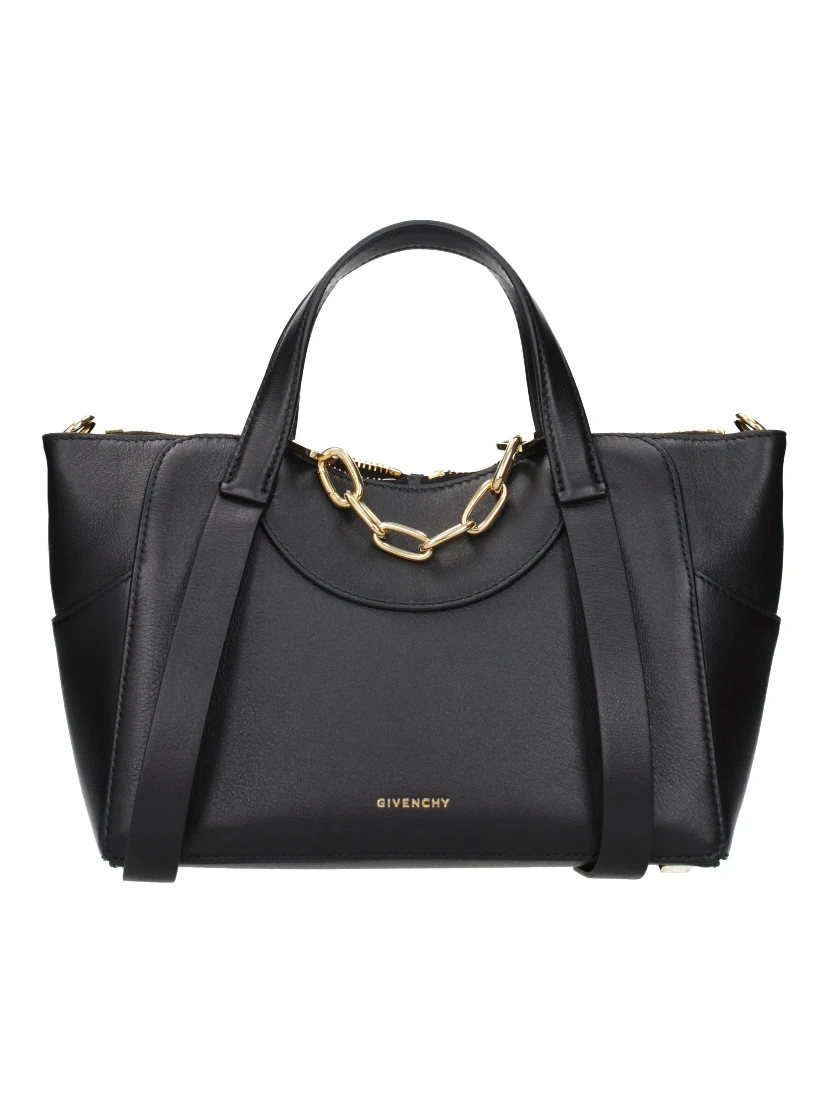 Black Leather Handbag