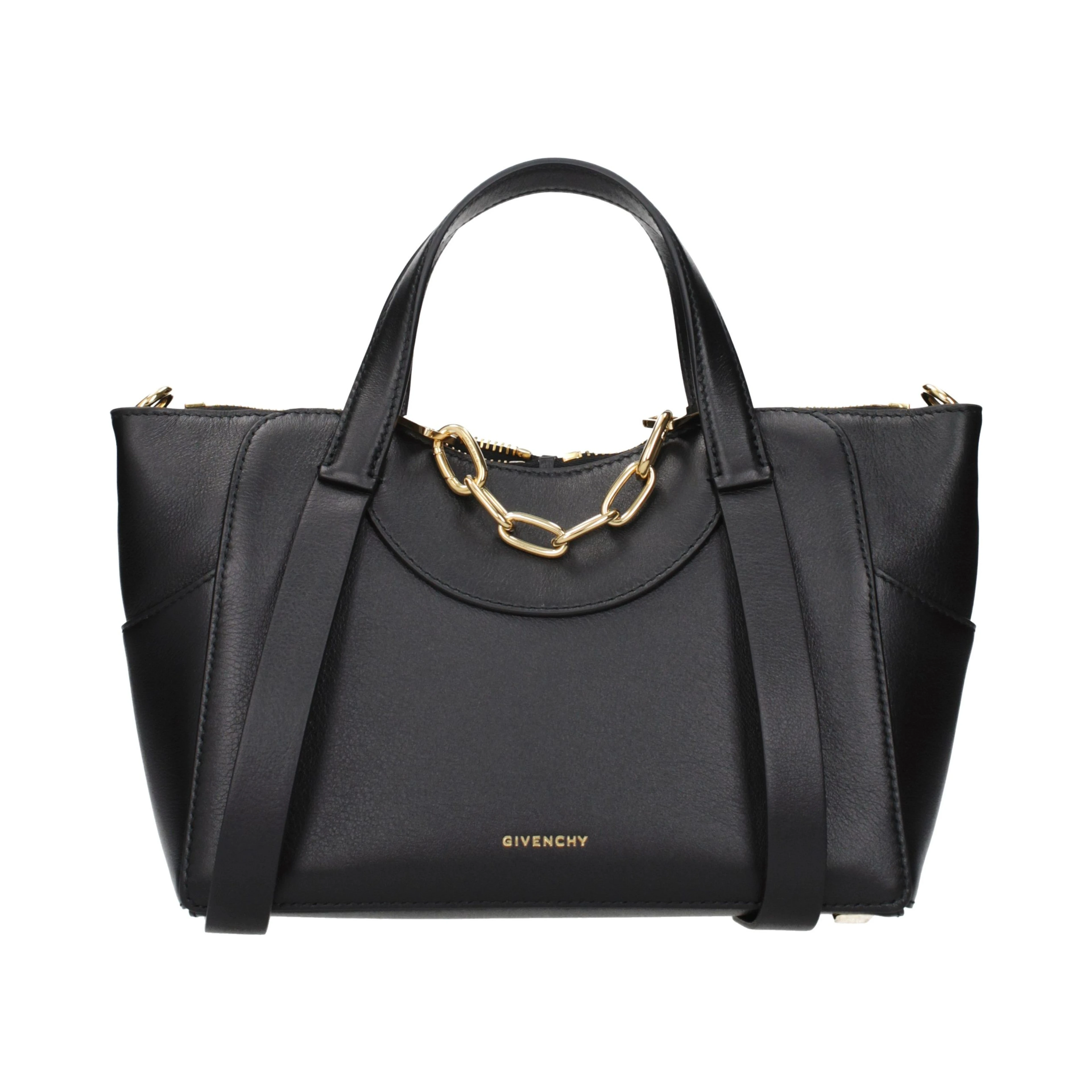 Black Leather Handbag