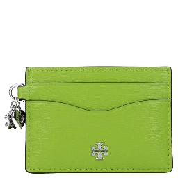 Green Leather Cardholder