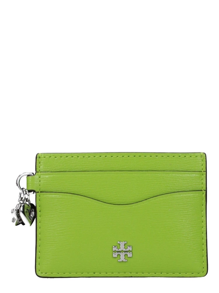 Green Leather Cardholder