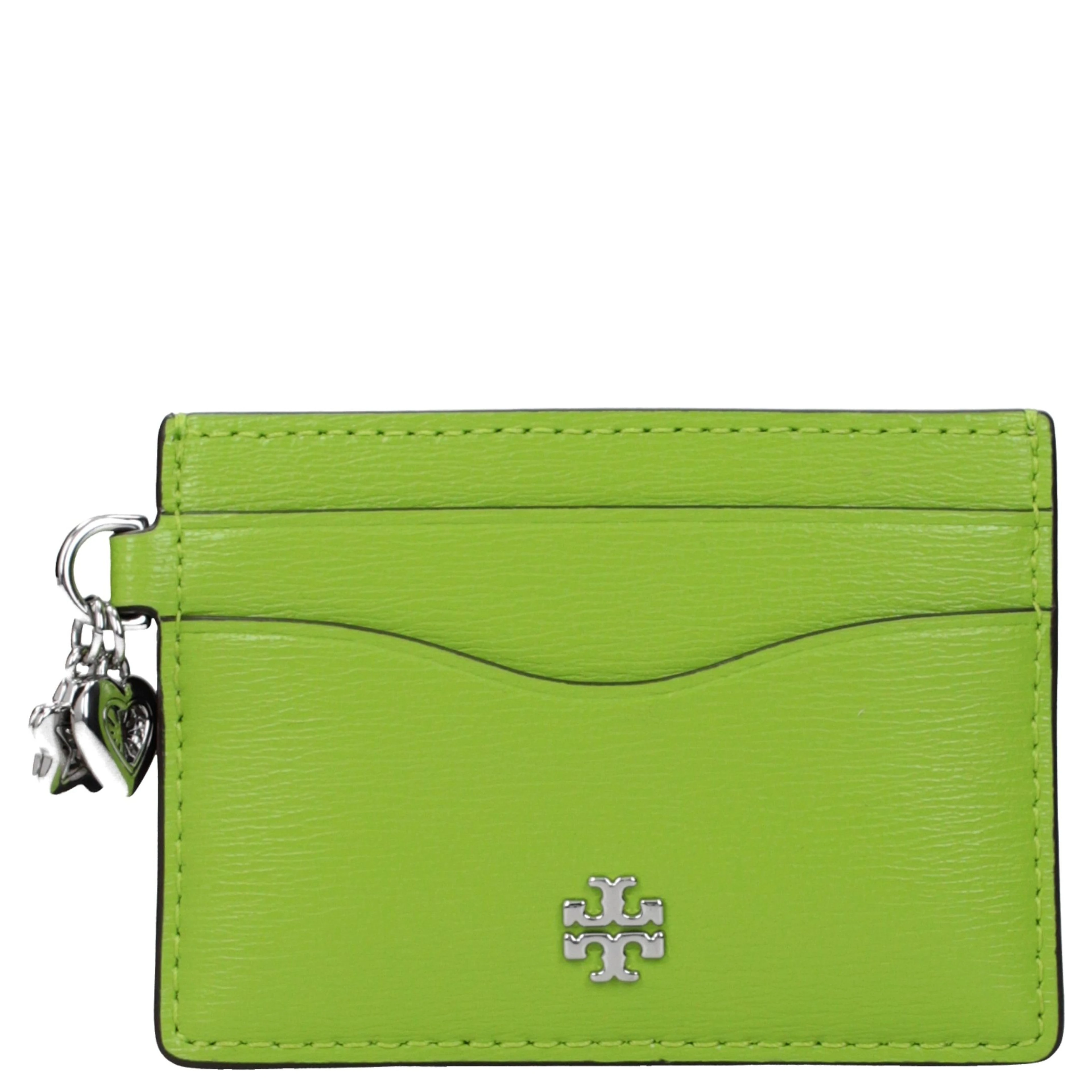Green Leather Cardholder