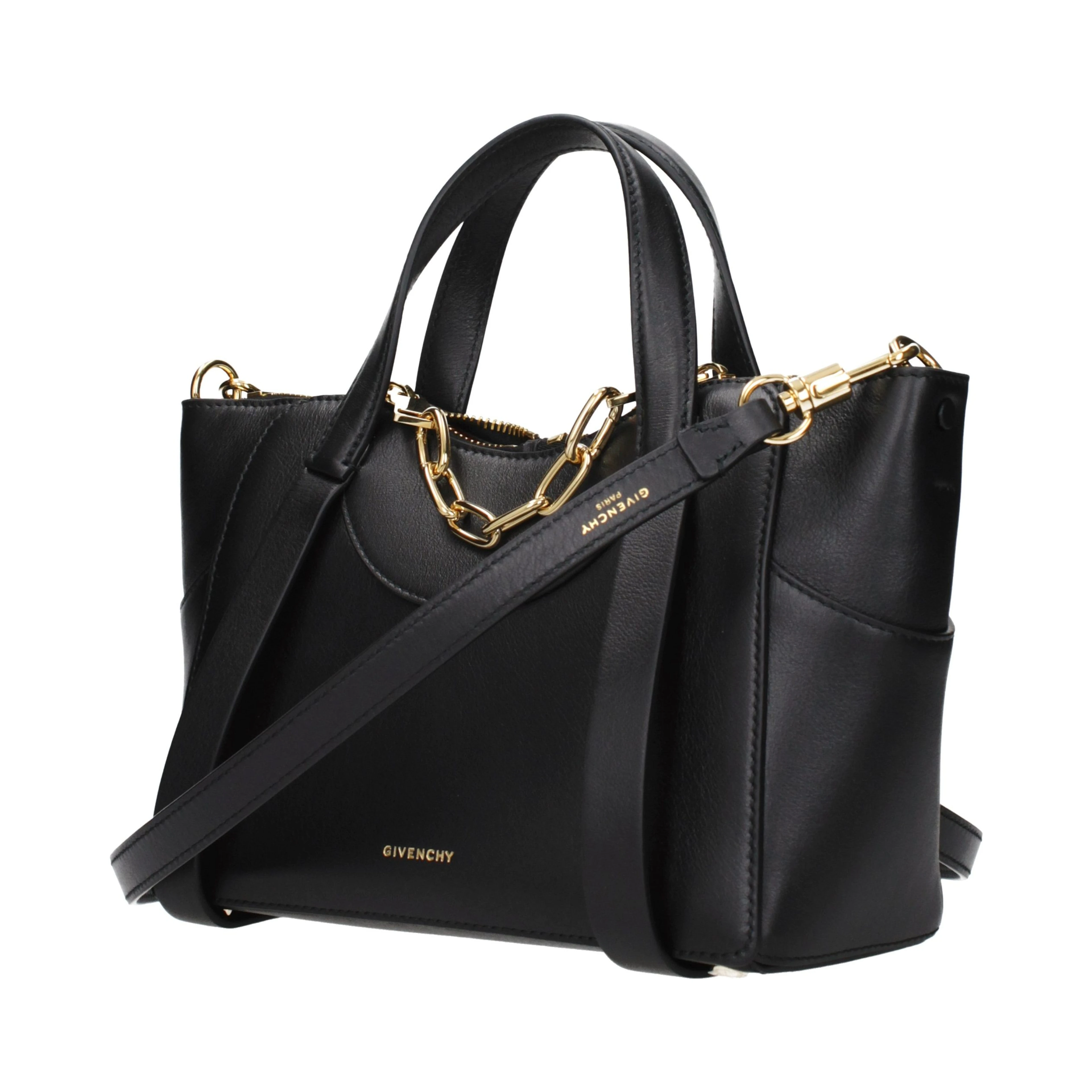Black Leather Handbag