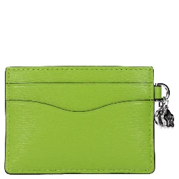 Green Leather Cardholder