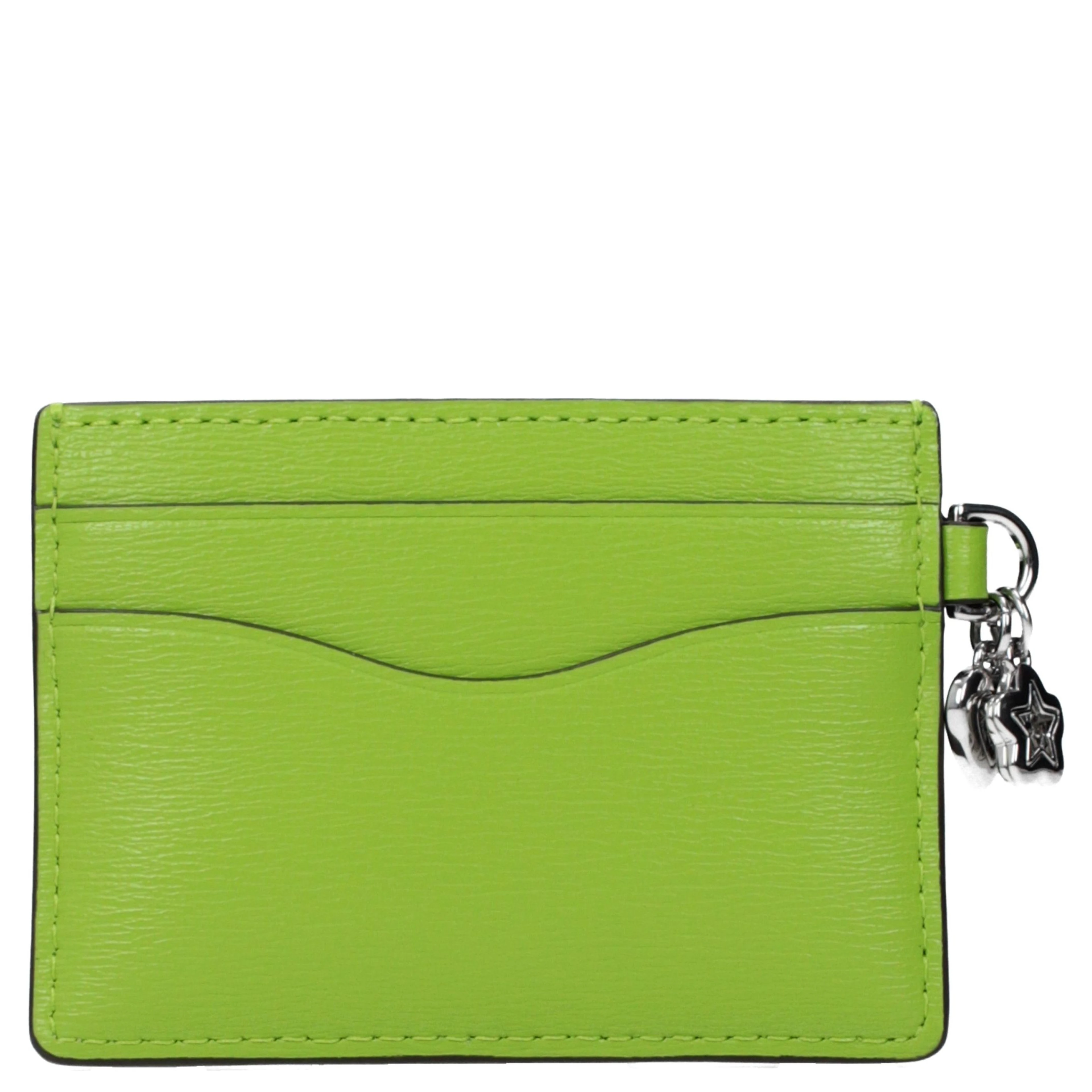 Green Leather Cardholder
