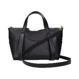 Black Leather Handbag