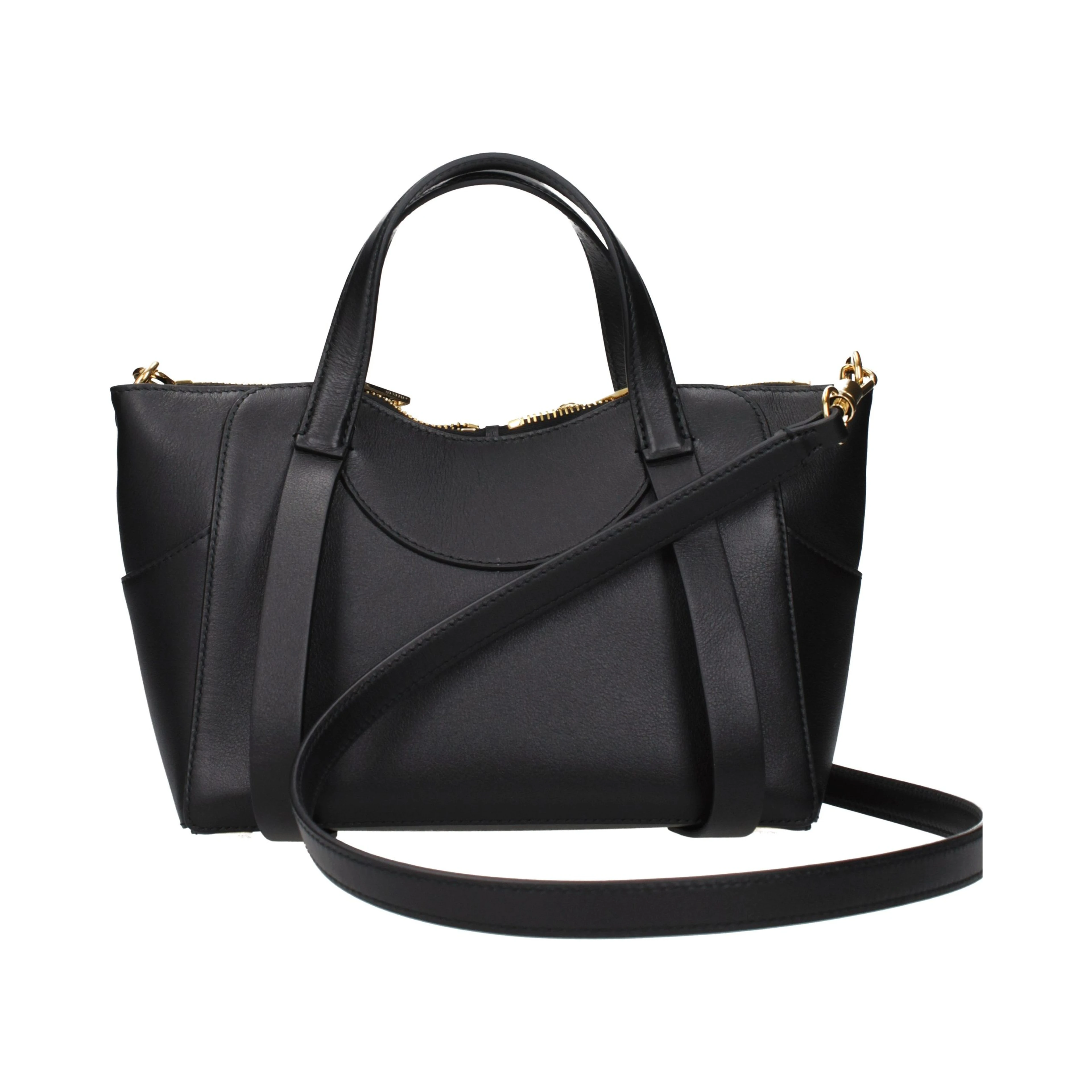 Black Leather Handbag